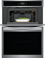 Frigidaire Gallery Smudge-Proof Stainless Steel 30" Wall Oven and Microwave Combination (1.7 Cu. Ft. / 5.3 Cu. Ft.) - GCWM3067AF