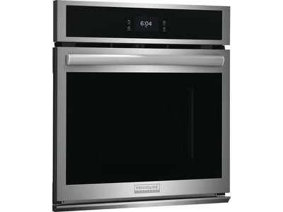 Frigidaire Gallery Smudge-Proof Stainless Steel 27" Single Wall Oven with Total Convection and Air Fry (3.8 Cu.Ft) - GCWS2767AF