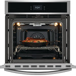 Frigidaire Gallery Smudge-Proof Stainless Steel 27" Single Wall Oven with Total Convection and Air Fry (3.8 Cu.Ft) - GCWS2767AF