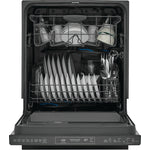 Frigidaire Gallery Smudge-Proof Black Stainless Steel 24" Built-In Dishwasher - GDPP4517AD