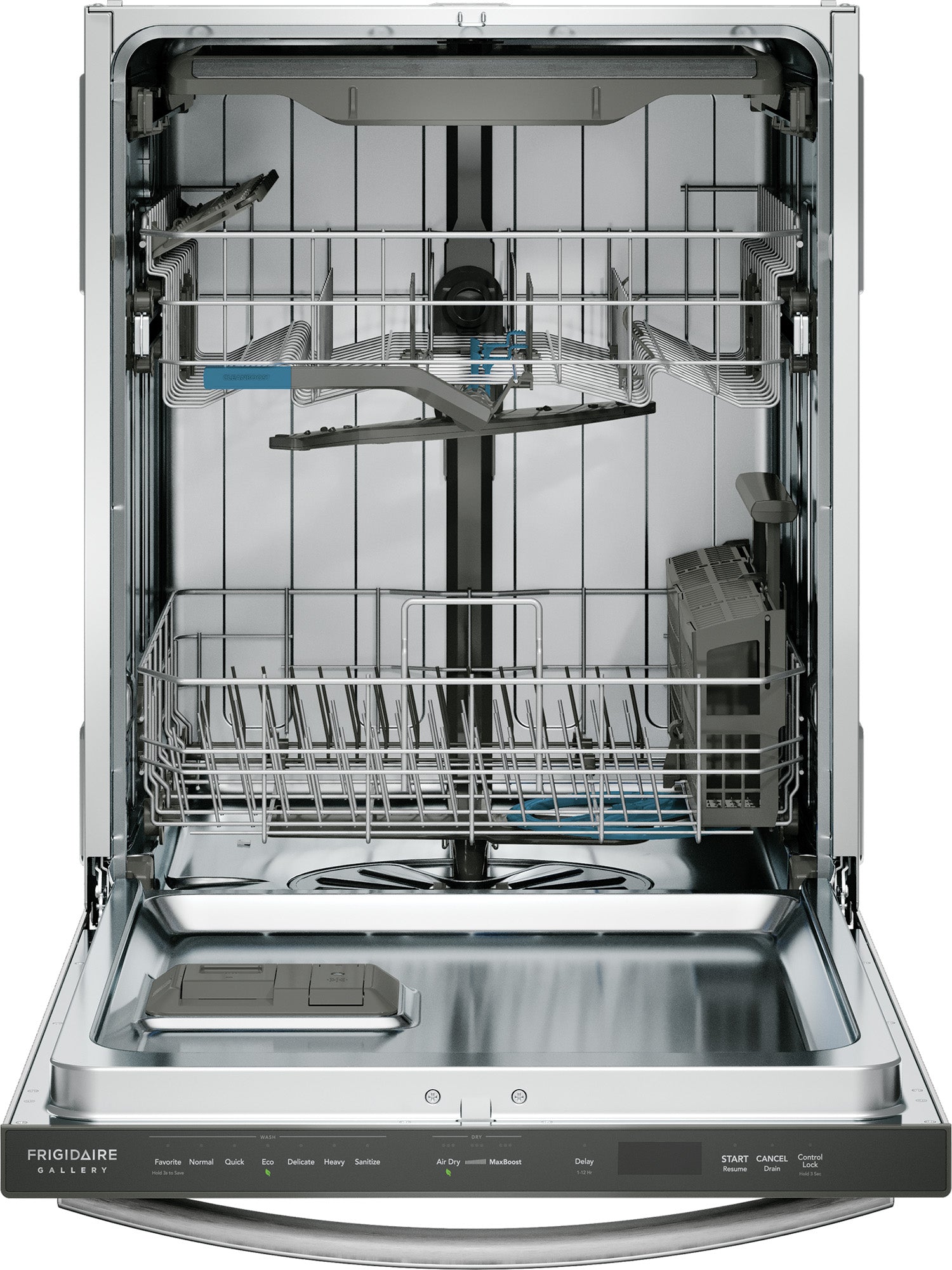 Frigidaire Gallery 24" Smudge-Proof™ Stainless Steel Dishwasher with CleanBoost™ (47 dBA) - GDSH4715AF