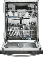 Frigidaire Gallery 24" Smudge-Proof™ Stainless Steel Dishwasher with CleanBoost™ (47 dBA) - GDSH4715AF