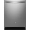 GE 24" Fingerprint Resistant Stainless Steel Top Control Dishwasher with Stainless Steel Interior and Third Rack - GDT650SYVFS