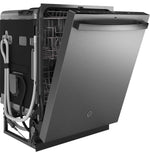 GE 24" Fingerprint Resistant Stainless Steel Top Control Dishwasher with Stainless Steel Interior and Third Rack - GDT670SYVFS