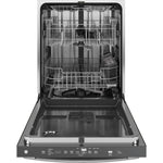 GE 24" Fingerprint Resistant Stainless Steel Top Control Dishwasher with Stainless Steel Interior and Third Rack - GDT670SYVFS