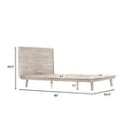 Abenra King Bed - Grey Wash