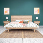 Abenra King Bed - Grey Wash