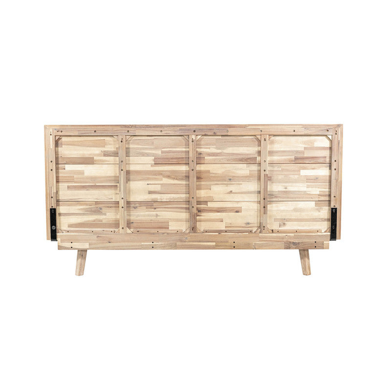 Abenra Queen Bed - Grey Wash