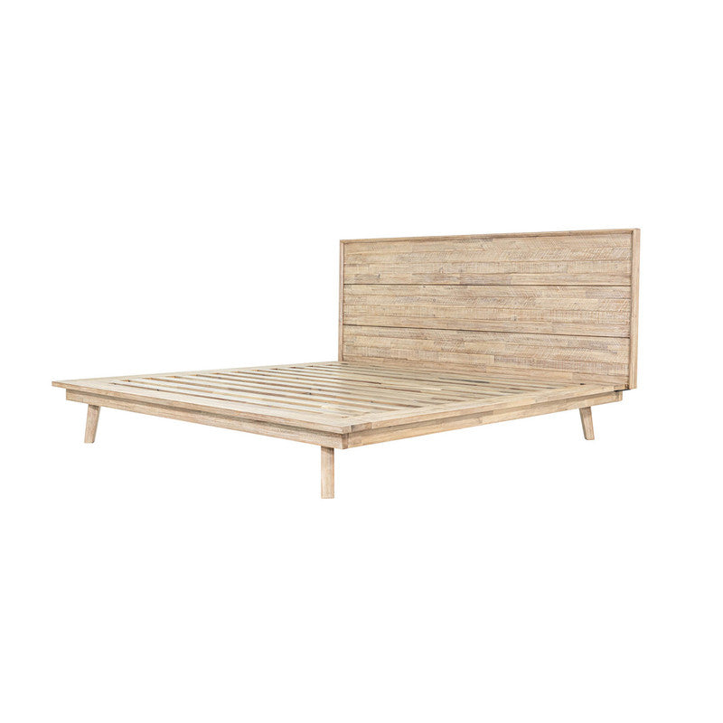 Abenra Queen Bed - Grey Wash