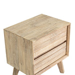 Abenra 2 Drawer Night Table - Grey Wash