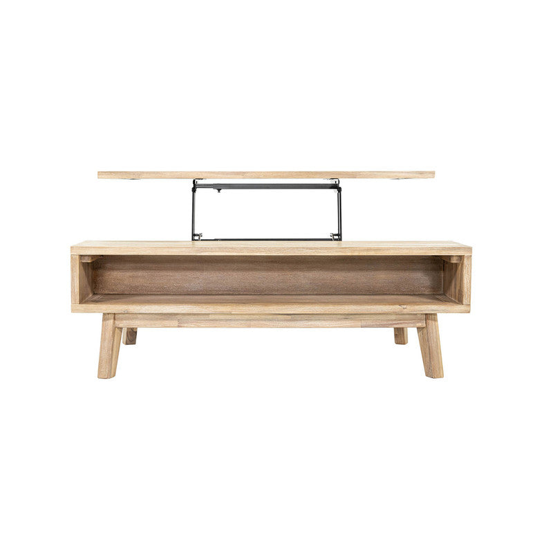 Abenra Lift-Top Coffee Table - Grey Wash