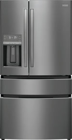 Frigidaire Gallery Smudge-Proof® Black Stainless Steel	Counter-Depth 4-Door French Refrigerator (21.5 Cu. Ft.) - GRMC2273CD