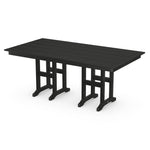 POLYWOODÂ® Farmhouse 37" Dining Table - Black