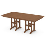 POLYWOODÂ® Farmhouse 37" Dining Table - Teak