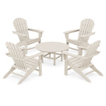 POLYWOODÂ® South Beach 5-Piece Conversation Group - Sand
