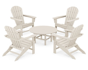 POLYWOODÂ® South Beach 5-Piece Conversation Group - Sand