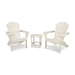 POLYWOODÂ® South Beach Adirondack 3-Piece Set - Sand