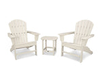 POLYWOODÂ® South Beach Adirondack 3-Piece Set - Sand