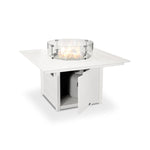 POLYWOODÂ® Square 42" Fire Pit Table - White