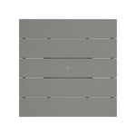 POLYWOODÂ® Farmhouse Trestle 37" Dining Table - Black