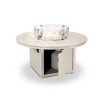 POLYWOODÂ® Round 48" Fire Pit Table - Sand