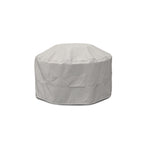 POLYWOODÂ® Round 48" Fire Pit Table - White