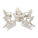 POLYWOODÂ® Round 48" Fire Pit Table - Sand