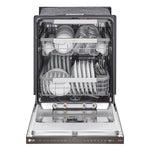 LG Black Stainless Steel Smart Dishwasher with QuadWash™ Pro, TrueSteam® and Dynamic Dry™- LDPS6762D