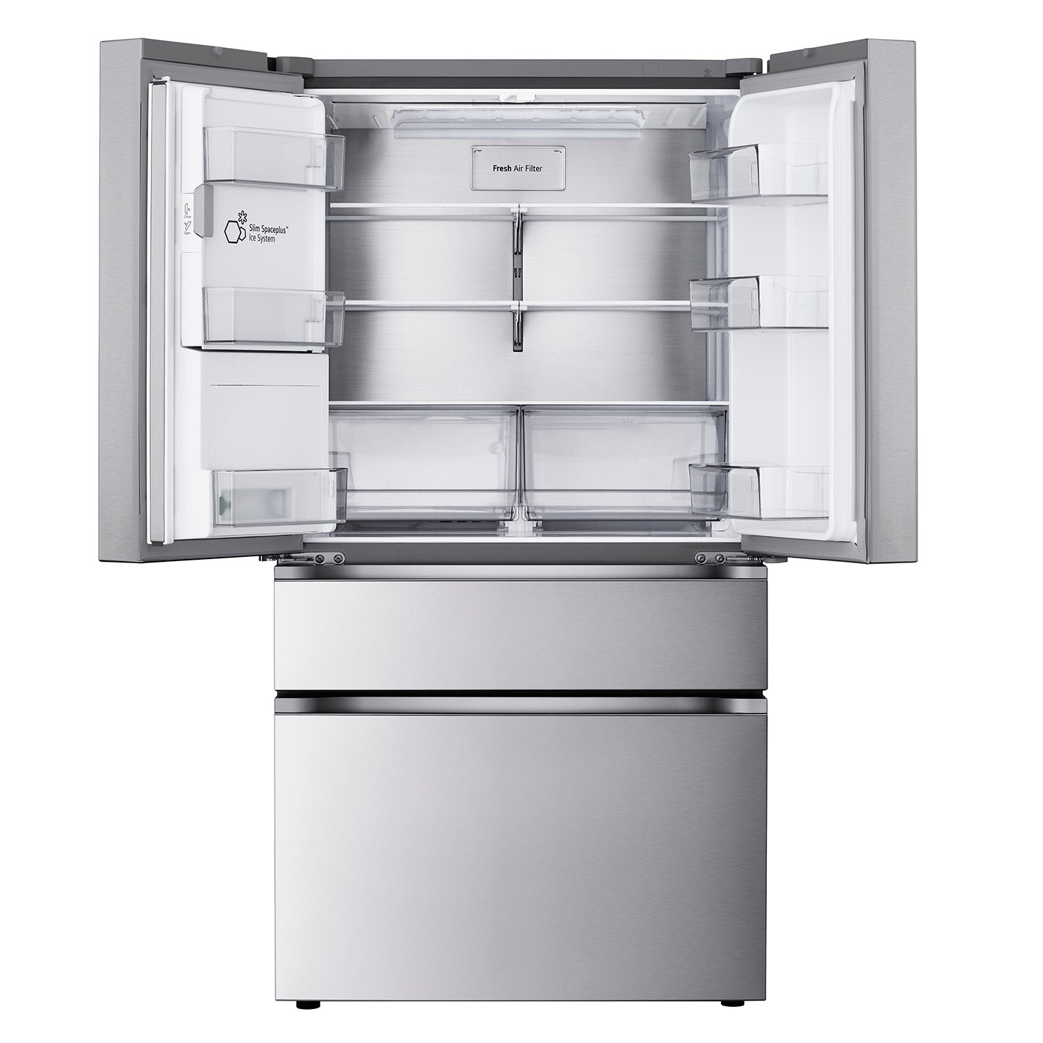 LG PrintProof™ Stainless Steel 36" 4 Door French Door Refrigerator (29 Cu. Ft) - LF29S8330S