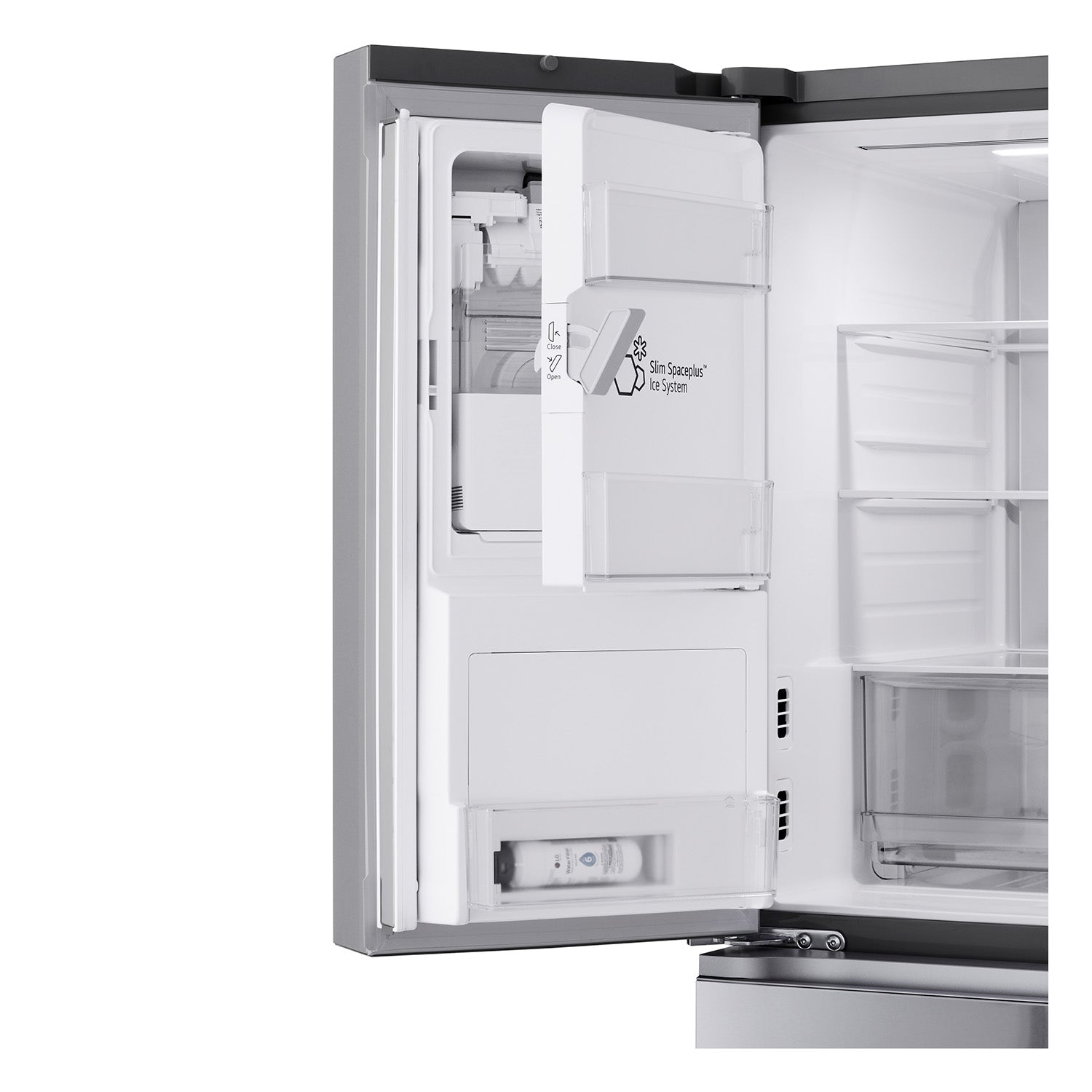 LG PrintProof™ Stainless Steel 36" 4 Door French Door Refrigerator (29 Cu. Ft) - LF29S8330S