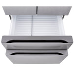 LG Smudge-Proof Stainless Steel 36" 4 Door French Door Refrigerator (30 Cu. Ft) - LF30S8210S