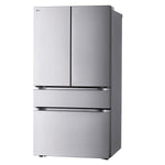 LG Smudge Resistant Stainless Steel 36" 4 Door French Door Refrigerator (30 Cu. Ft) - LF30S8210S