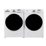 L2 White Electric Dryer with French Display (8.0 Cu. Ft) - LE52N3AWWFR