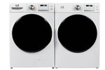 L2 White Electric Dryer with French Display (8.0 Cu. Ft) - LE52N3AWWFR