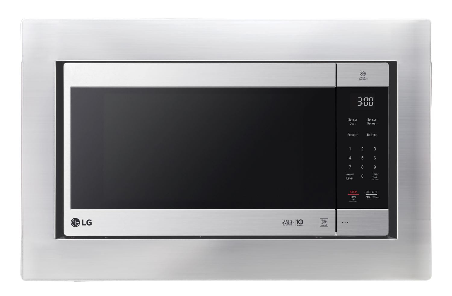 LG Stainless Steel Microwave Trim Kit - MK2030NST