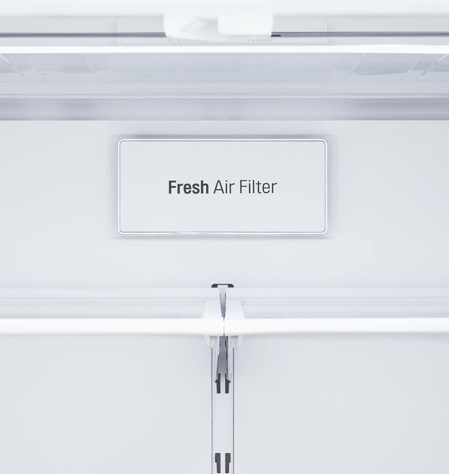 LG Smudge-Proof Stainless Steel 33" Standard Depth Instaview™ French Door Fridge with Craft Ice™(25 cu. ft) - LRFVS2503S