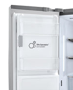 LG Smudge-Proof Stainless Steel 33" Standard Depth Instaview™ French Door Fridge with Craft Ice™(25 cu. ft) - LRFVS2503S