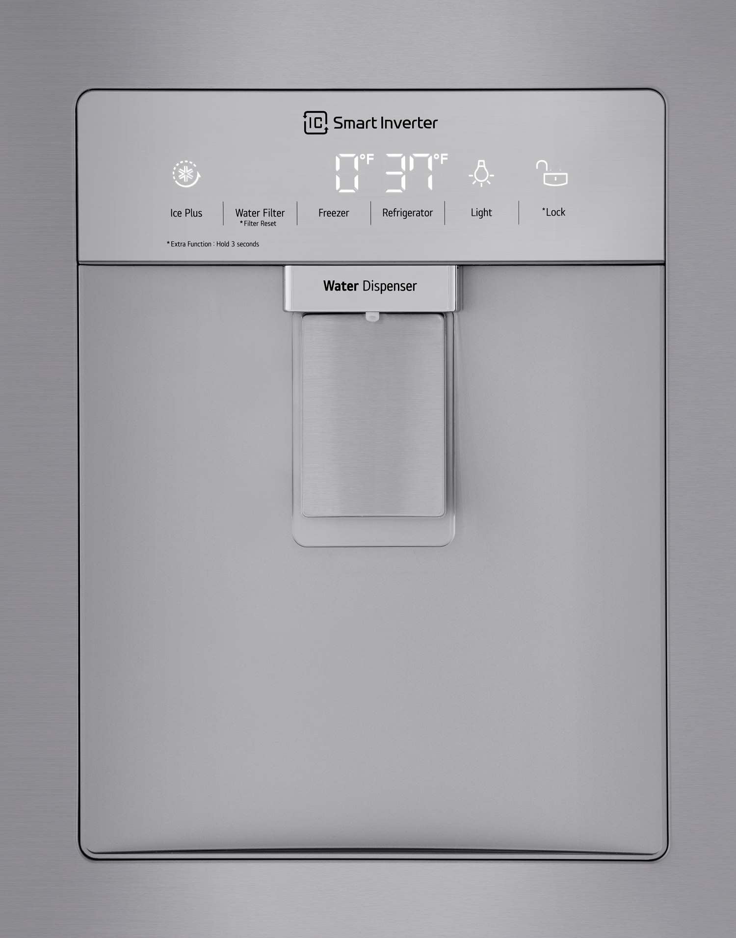 LG Platinum Silver 36" French Door Refrigerator (29 Cu.Ft) - LRFWS2906V