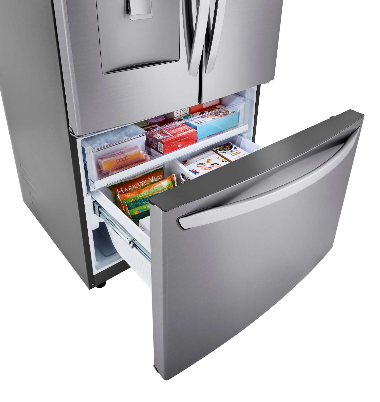 LG Platinum Silver 36" French Door Refrigerator (29 Cu.Ft) - LRFWS2906V