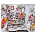 LG 26 cu. ft. Smart Counter-Depth MAX™ Black Stainless Steel French Door Refrigerator with Four Types of Ice - LRYXC2606D