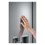 LG 26 cu. ft. Smart Counter-Depth MAX™ Stainless Steel French Door Refrigerator with Four Types of Ice - LRYXC2606S