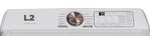 L2 White Electric Dryer with French Display (6.7 Cu. Ft) - LE43A3AWWFR