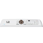 L2 White Electric Dryer with French Display (7.5 Cu. Ft) - LE52N1BWWCFR
