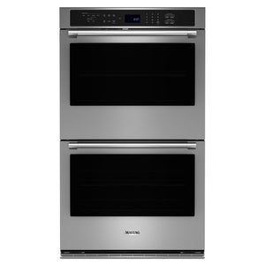 Maytag Fingerprint Resistant Stainless Steel Double Wall Oven (8.60 Cu Ft) - MOED6027LZ