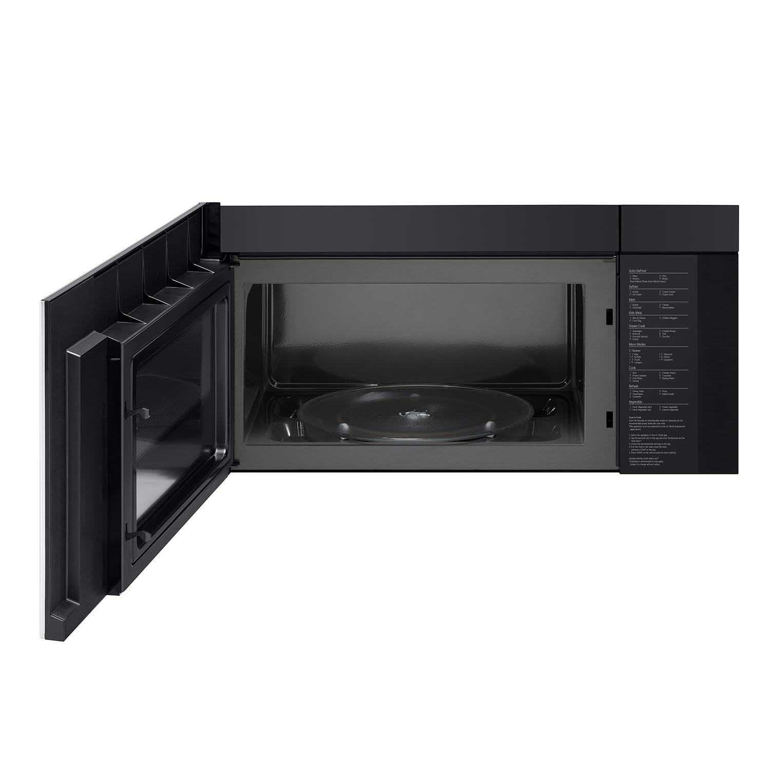 LG Smudge Resistant Stainless Steel Smart Wi-Fi Enabled Over-the-Range Microwave with EasyClean® (2.0 cu. ft.) - MVEL2033F