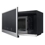 LG Smudge Resistant Stainless Steel Smart Wi-Fi Enabled Over-the-Range Microwave with ExtendaVent® 2.0 & EasyClean® (2.1 cu. ft.) - MVEL2137F
