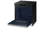Samsung BESPOKE Stainless Steel 30" Thermal Slide In Electric Range (6.3cu.ft.) - NSE6DG8100SRAC