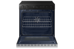 Samsung BESPOKE Stainless Steel 30" True Convection Slide in Range with Air Sous Vide & Air Fry (6.3cu.ft.) - NSE6DG8500SRAC