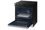 Samsung BESPOKE Stainless Steel 30" True Convection Slide In Range with Oven Camera (6.3cu.ft.) - NSE6DG8700SRAC
