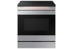 Samsung BESPOKE Stainless Steel True Convection Induction Slide in With AI Hub & Smart Oven Camera (6.3cu.ft.) - NSI6DG9900SRAC